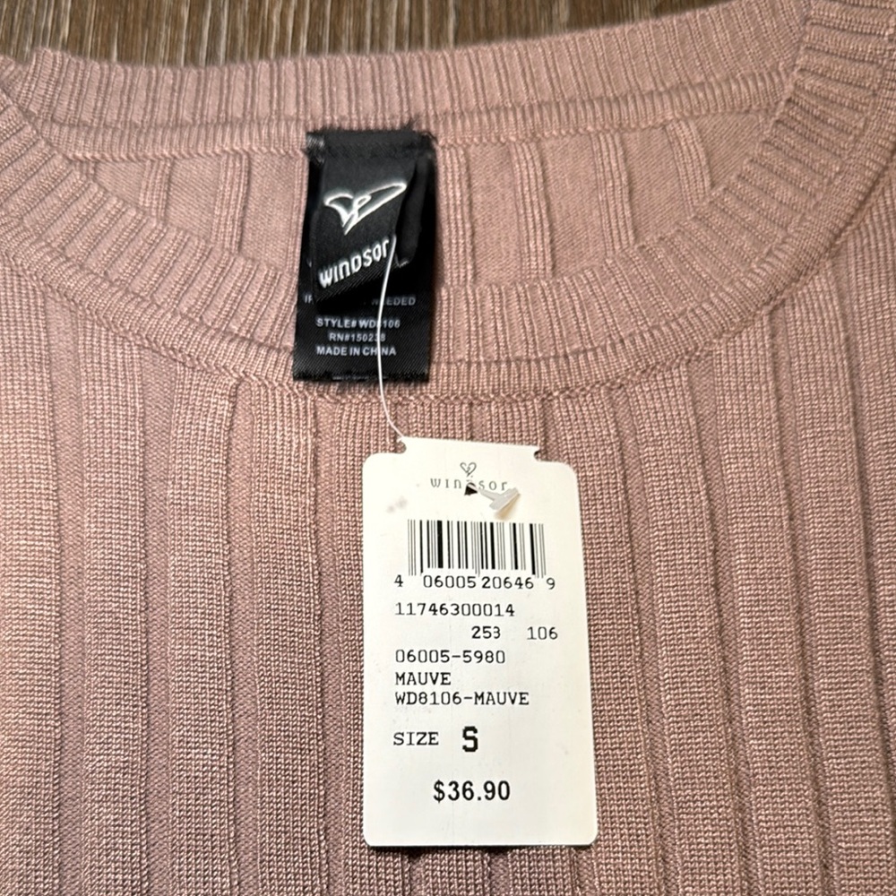 Windsor Ribbed Long Sleeve Dress - Picture 2 of 4
